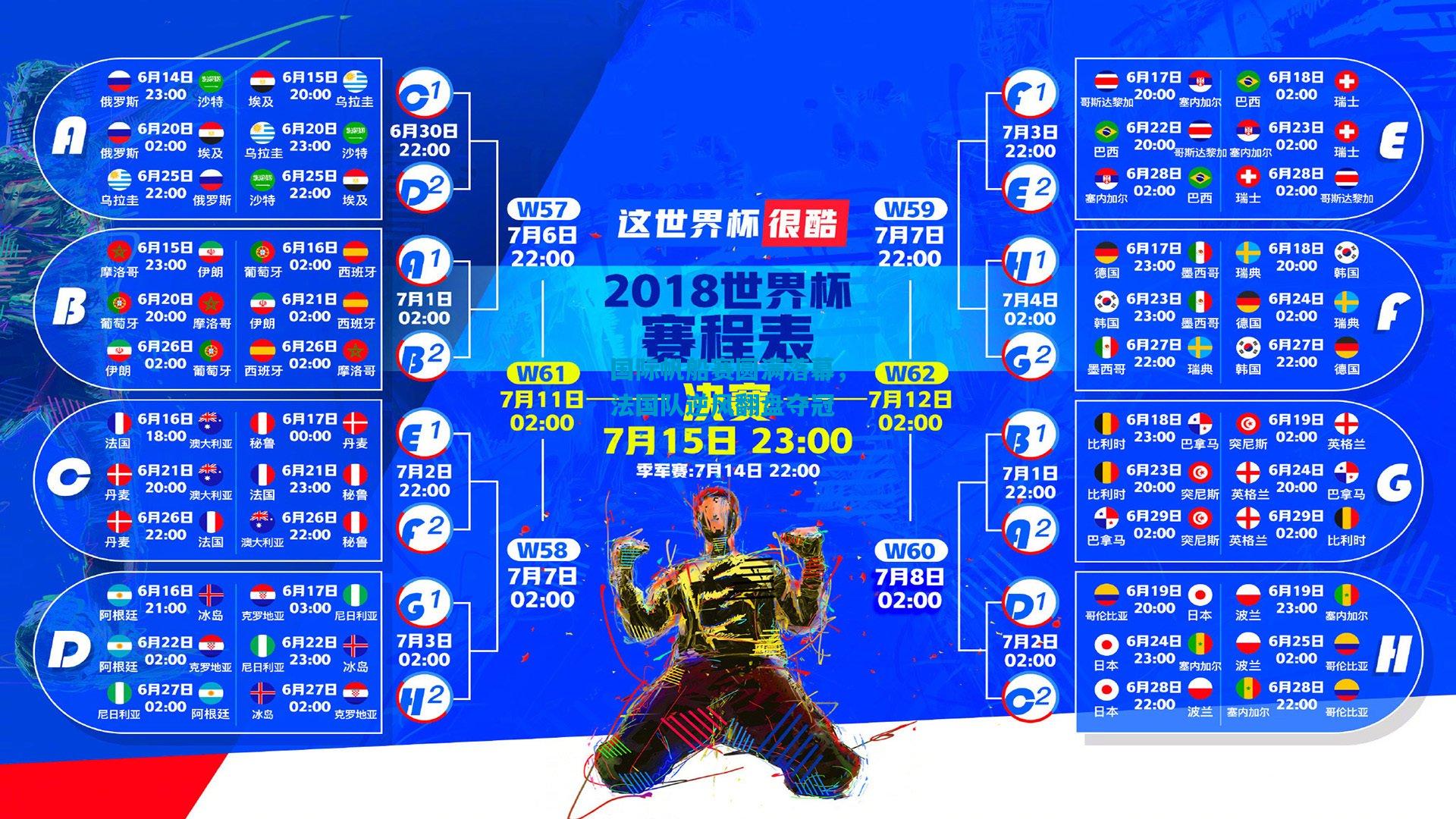 国际帆船赛圆满落幕，法国队逆风翻盘夺冠